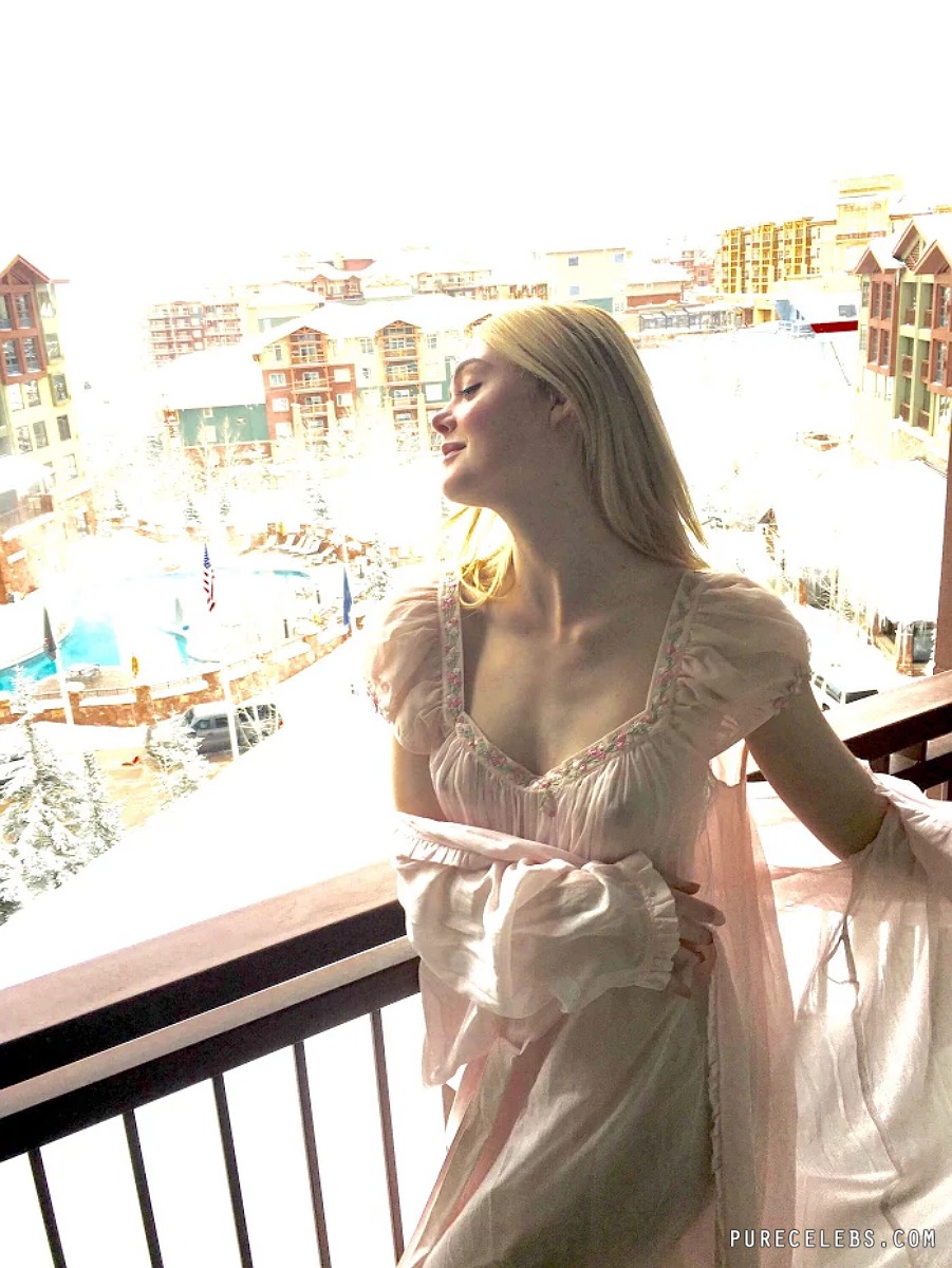 Elle Fanning See Through And Bikini Photos NuCelebs